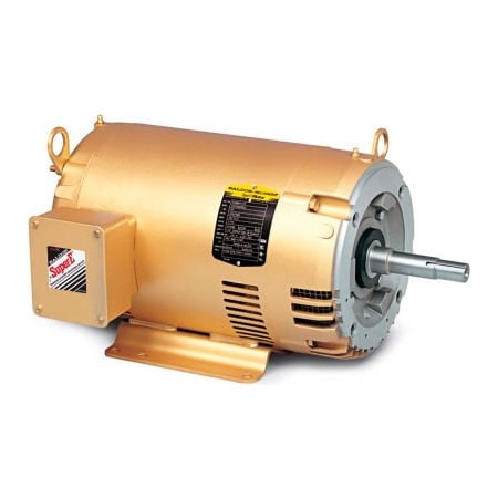Baldor-Reliance Baldor-Reliance Pump Motor, 3 Phase, 5 HP, 208-230/460